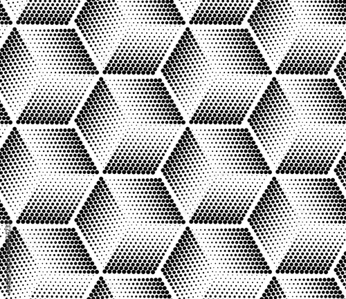 Seamless halftone pattern