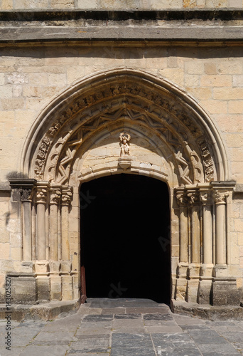 Romanesque Church of Santa Maria del Puerto  Santo  a  Cantabria  Spain