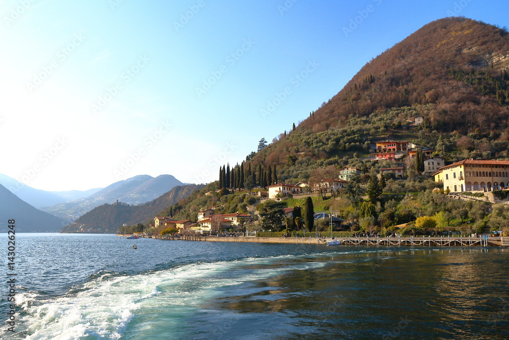 Iseo lake, Italy