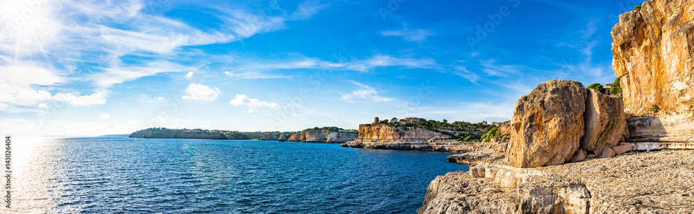 Küste Landschaft Mittelmeer Spanien Balearen Insel Mallorca 