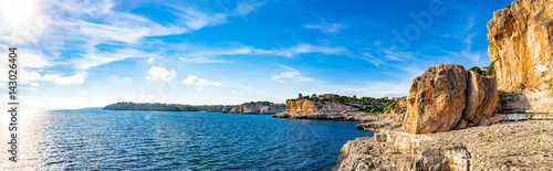 Fototapeta Naklejka Na Ścianę i Meble -  Küste Landschaft Mittelmeer Spanien Balearen Insel Mallorca 