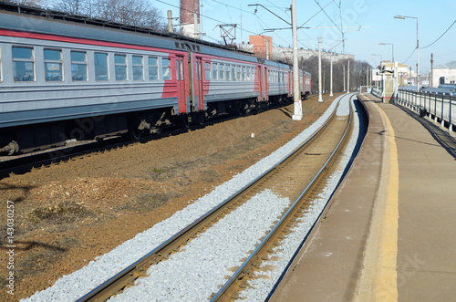 Station on the railroad.