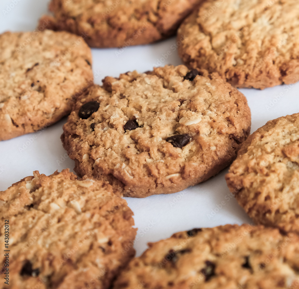 Whole wheat chocolate chip cookies