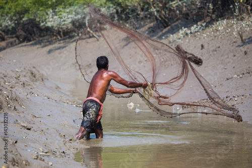 Fishery in Bengal
 photo