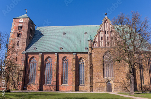 Dom cathedral in the historical center of Verden
