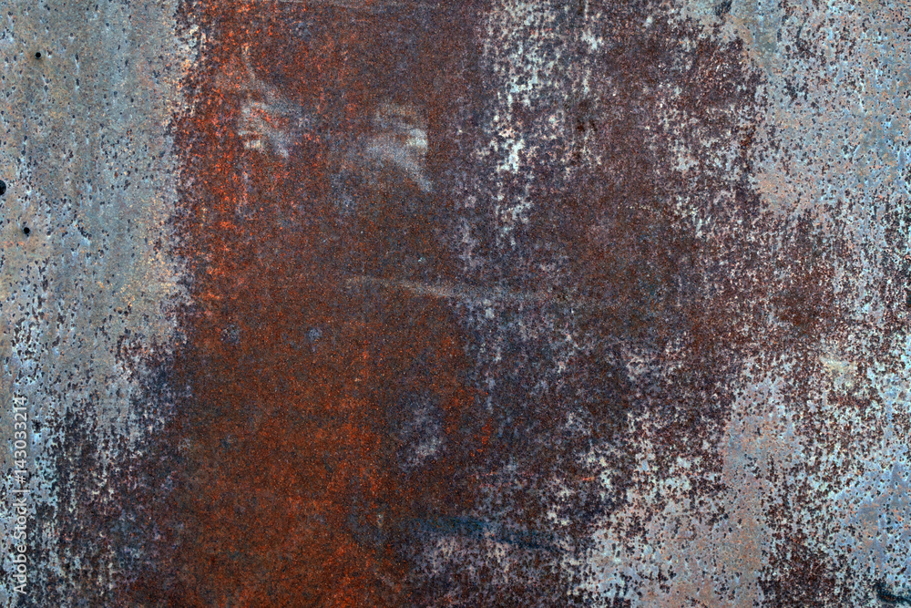 Old rusty steel metal wall with heavy corrosion background texture Old rusty steel metal wall with heavy corrosion background texture