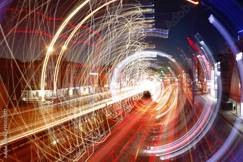 Street, road, experimental photo 