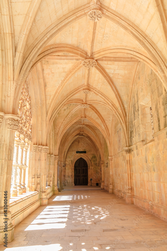 Detalhe do Mosteiro de Santa Maria da Vitória. Batalha. Portugal