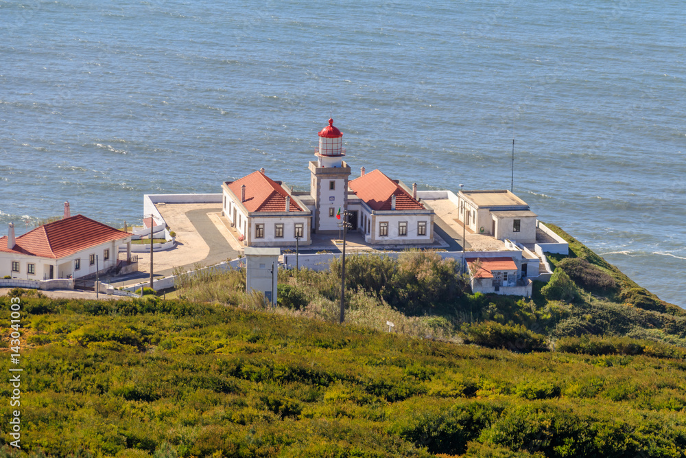 Vista Panorâmica do Farol do Cabo Mondego na Figueira da Foz Portugal