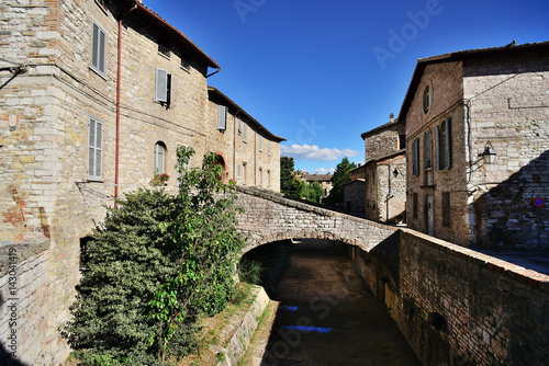 Medieval town Gubbio, Umbria Region, Perugia Province / Metropolitan city, Italy.