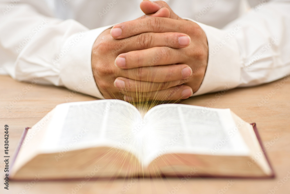Closeup hand open book for reading concept background Closeup hand open book for reading concept background