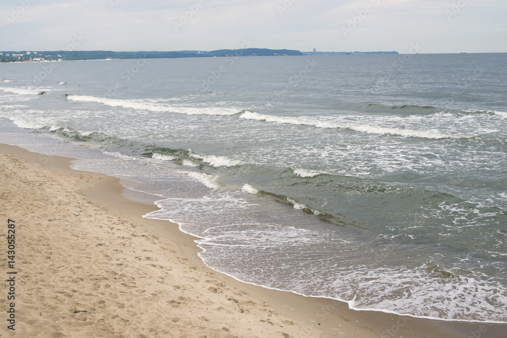 Baltic sea surfline