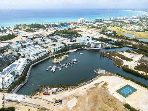 Fotografía Karibik, Cayman Islands, Grand Cayman, George Town, Business District in George
