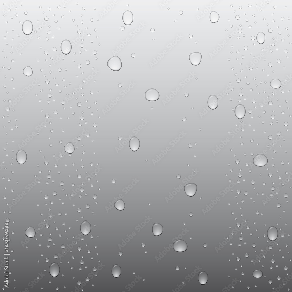 Realistic water drops Realistic water drops