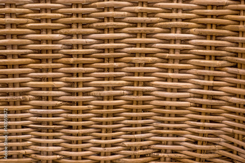 Wicker basket structure texture