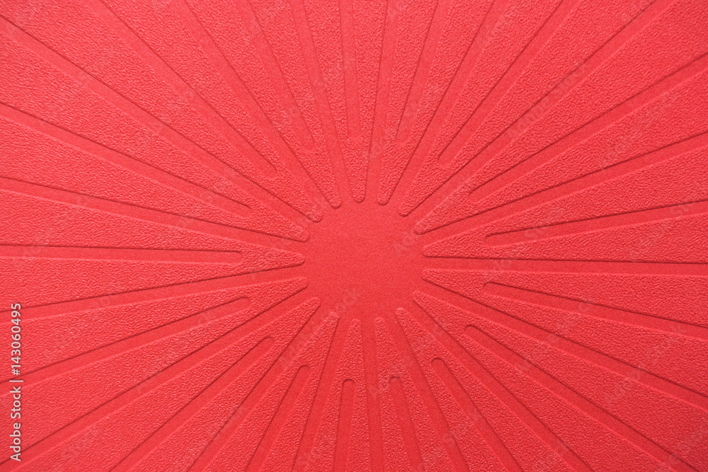 Abstract red background with rays