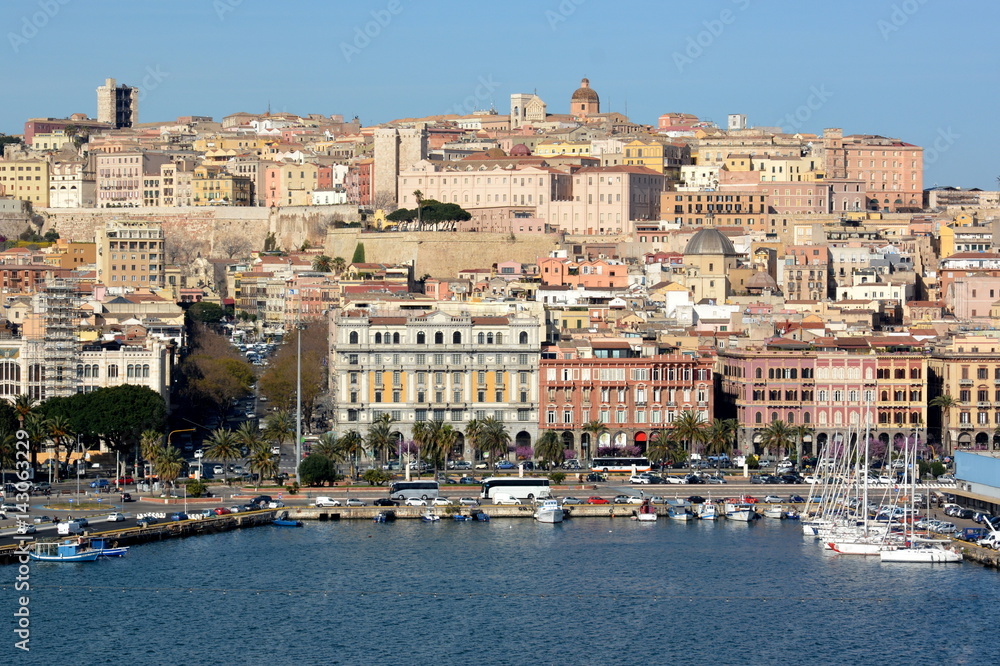 Italie, Sardaigne, Cagliari, mer méditerranée,, histoire et civilisations.