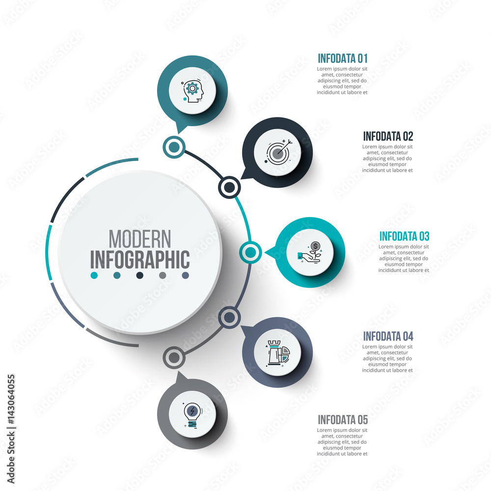 Business data visualization. Business data visualization.