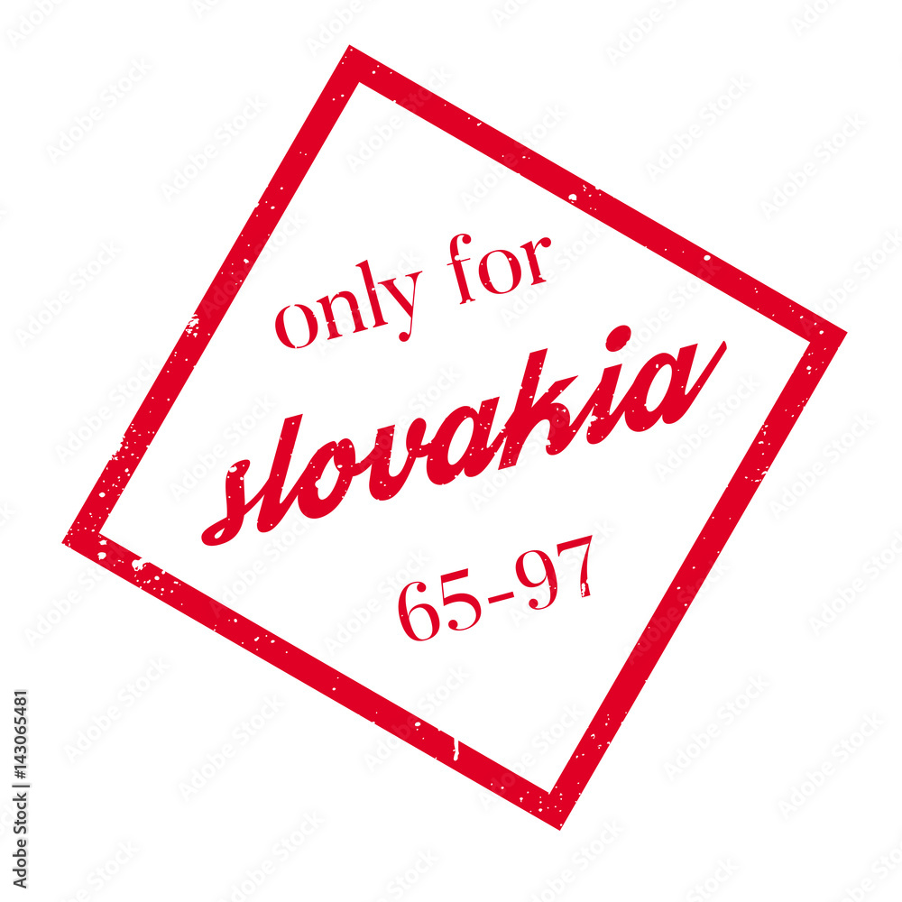 Only For Slovakia rubber stamp. Grunge design with dust scratches. Effects can be easily removed for a clean, crisp look. Color is easily changed. Only For Slovakia rubber stamp. Grunge design with dust scratches. Effects can be easily removed for a clean, crisp look. Color is easily changed.