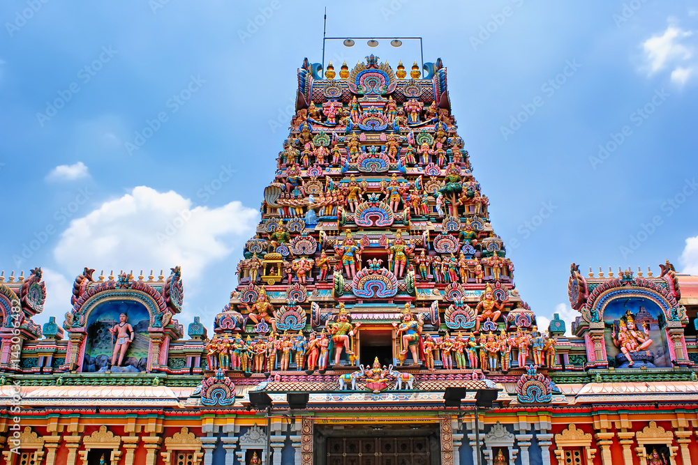 Fototapeta premium Sri Maha Mariamman Temple Dhevasthanam ,.