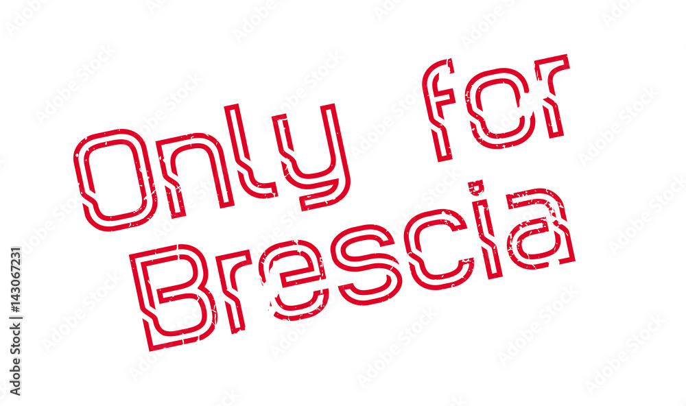 Only For Brescia rubber stamp. Grunge design with dust scratches. Effects can be easily removed for a clean, crisp look. Color is easily changed.