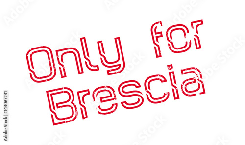 Only For Brescia rubber stamp. Grunge design with dust scratches. Effects can be easily removed for a clean, crisp look. Color is easily changed.