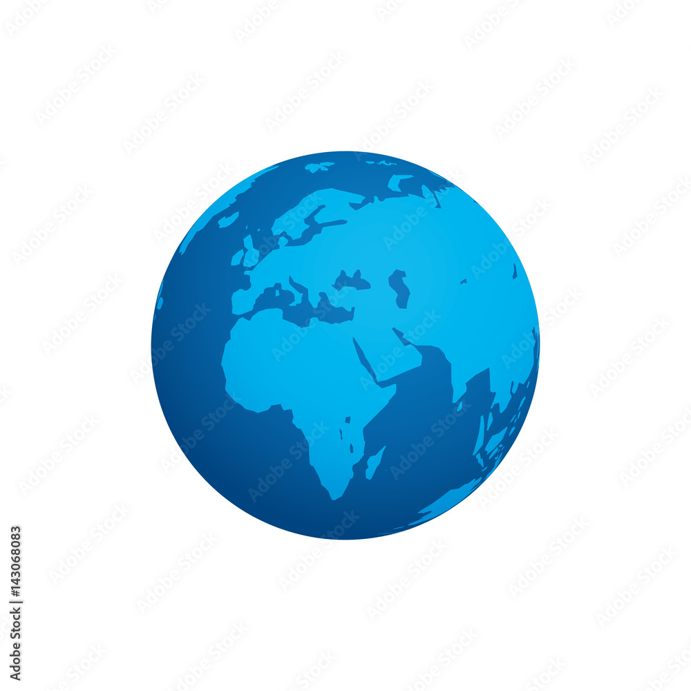 Planet earth geography vector illustration graphic design Planet earth geography vector illustration graphic design