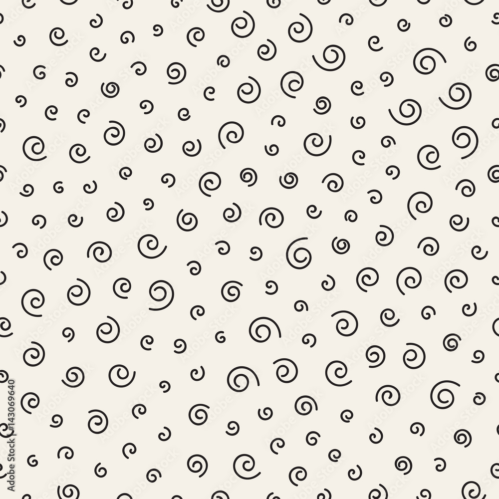 Scattered Geometric Line Shapes. Abstract Background Design. Vector Seamless Black and White Pattern. Scattered Geometric Line Shapes. Abstract Background Design. Vector Seamless Black and White Pattern.
