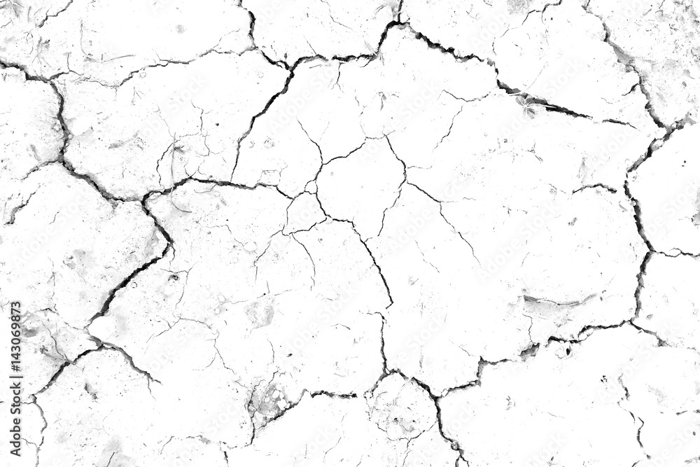 Obraz premium Soil drought dry earth cracked texture ground