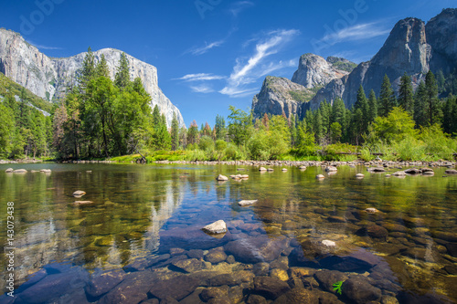 Obraz na płótnie Yosemite National Park, California, USA w salonie