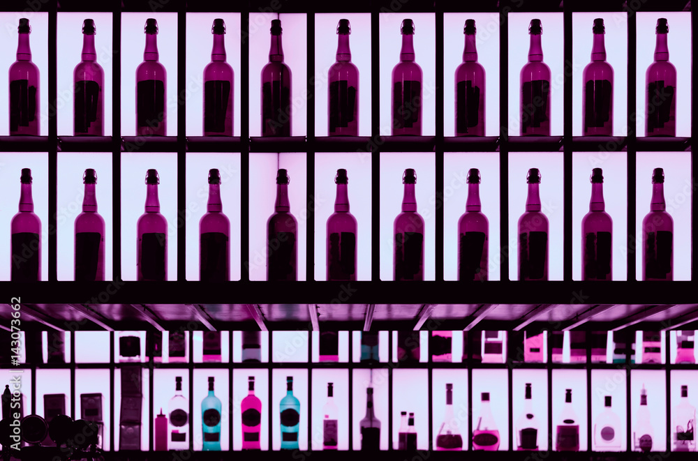 Various alcohol bottles in a barm toned image Various alcohol bottles in a barm toned image