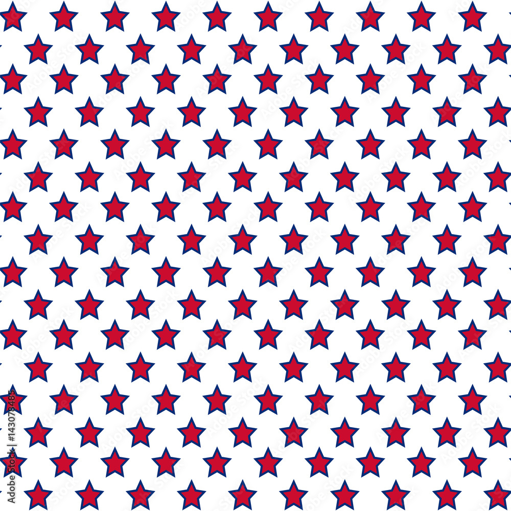 American stars seamless pattern American stars seamless pattern