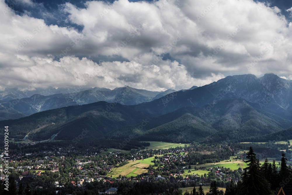 Landscape of Tatra Mountains
