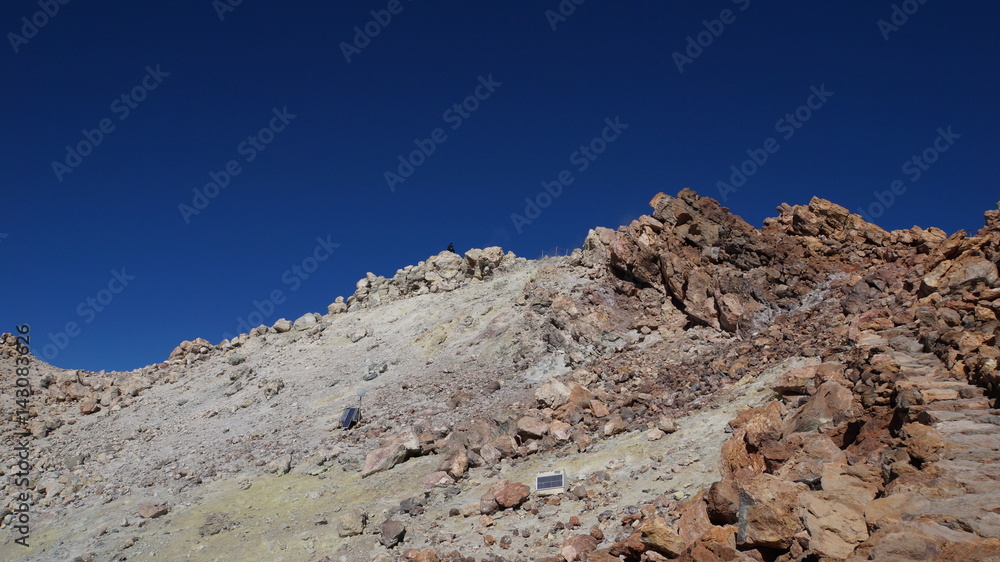 Bergspitze des Vulkans Teide auf Teneriffa
