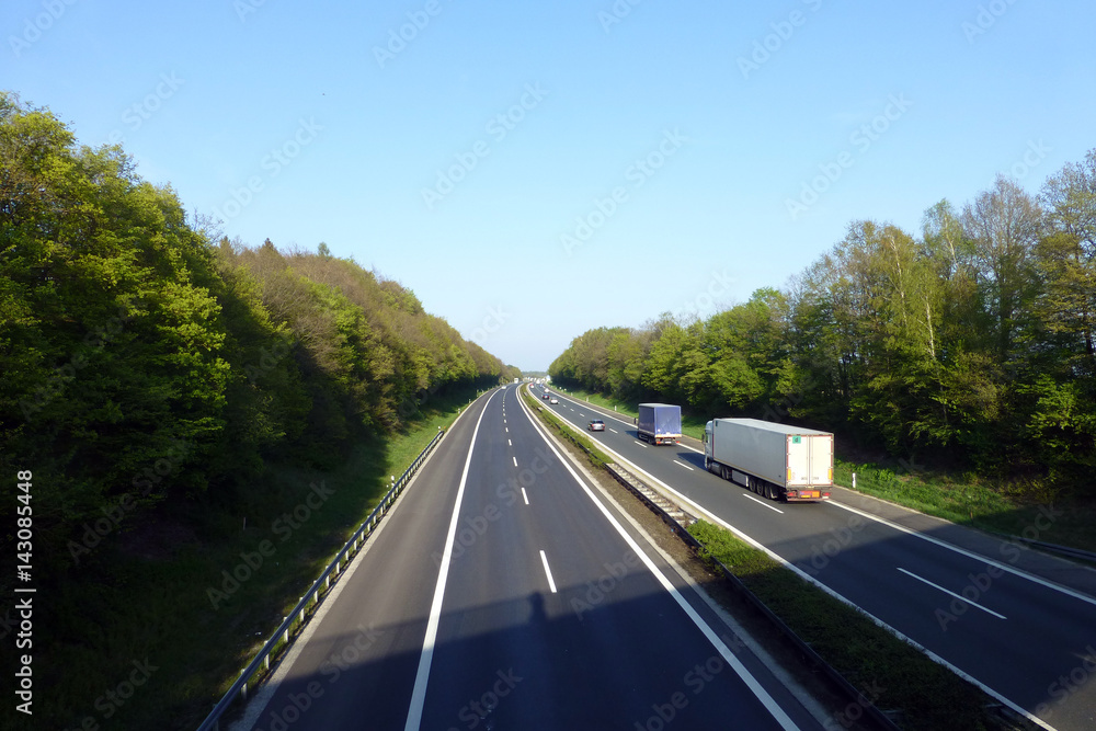 Autobahn A 3 bei Höchstadt Autobahn A 3 bei Höchstadt