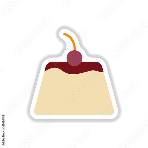 Panna Cotta sticker
