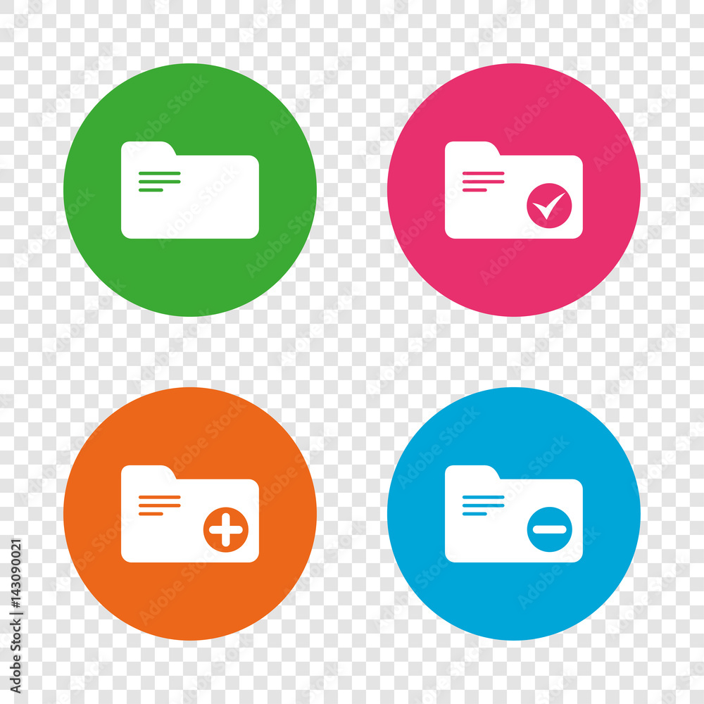 Accounting binders icons. Add document symbol. Accounting binders icons. Add document symbol.
