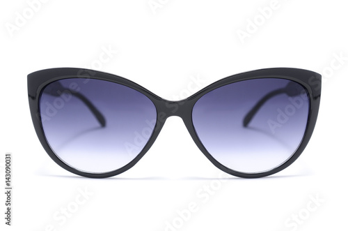 women's sunglasses isolated on white