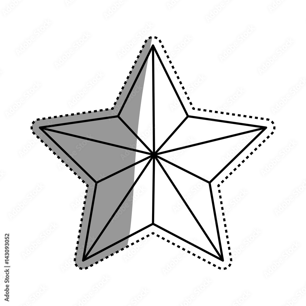 star shape decoration vector icon illustration graphic design star shape decoration vector icon illustration graphic design