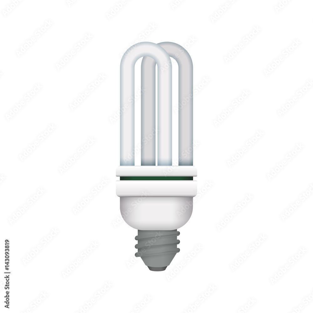 light bulb electric fluorescent vector icon illustration graphic design light bulb electric fluorescent vector icon illustration graphic design