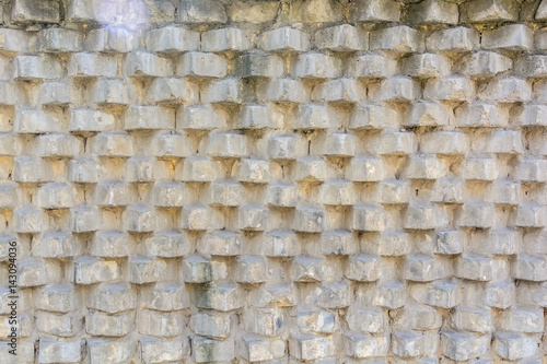 Close-up stonewall texture