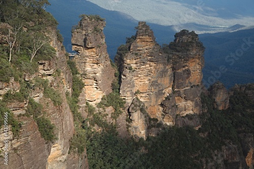 The Three Sisters in the Blue mountains