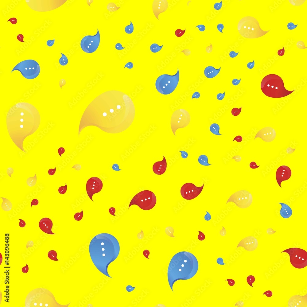 Social communication and chat icon. Vector seamless pattern flat illustration EPS 10 Social communication and chat icon. Vector seamless pattern flat illustration EPS 10