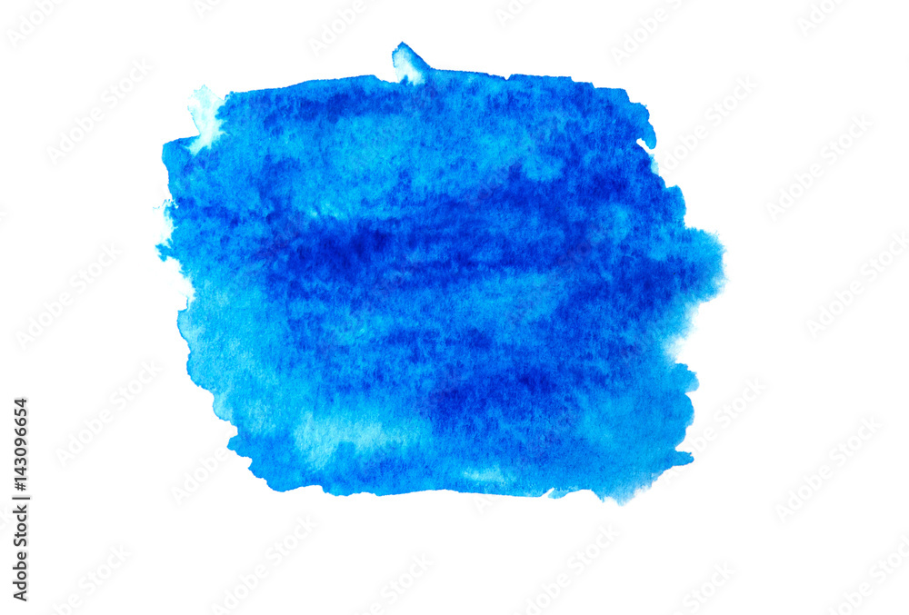 Abstract blue watercolor background Abstract blue watercolor background