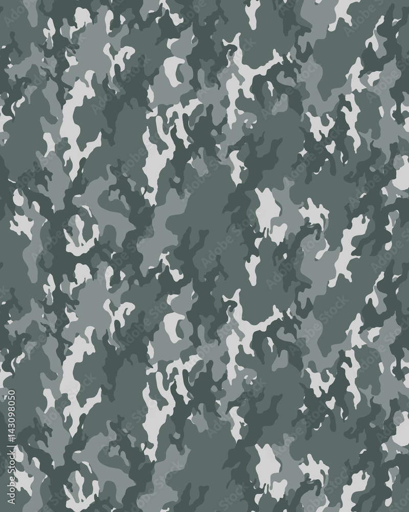 Fashionable camouflage pattern, military print .Seamless illustration Fashionable camouflage pattern, military print .Seamless illustration