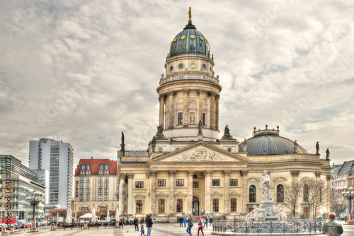 Berlin-Gendarmenmarkt-Deutscher Dom