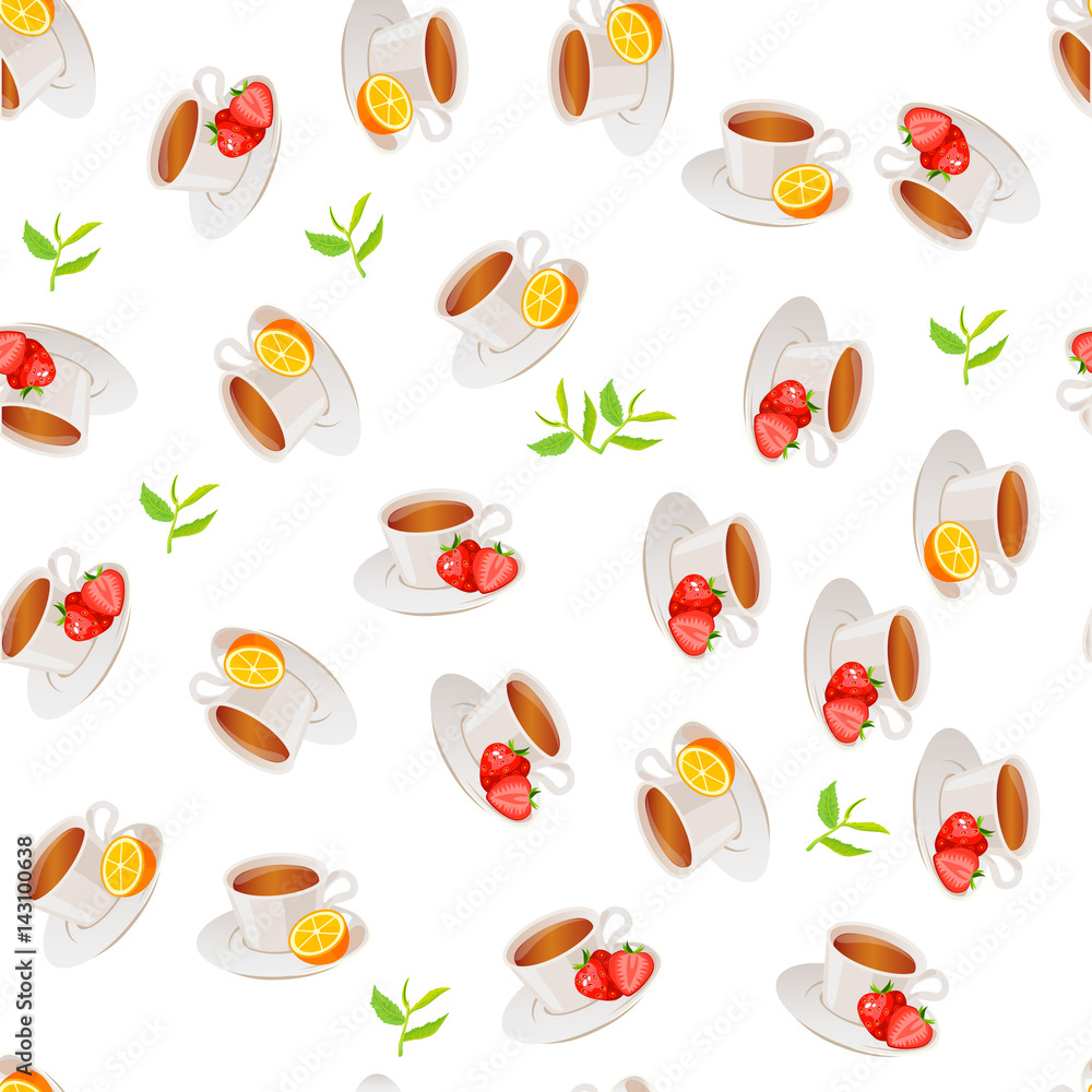 illustration of tea cup illustration of tea cup