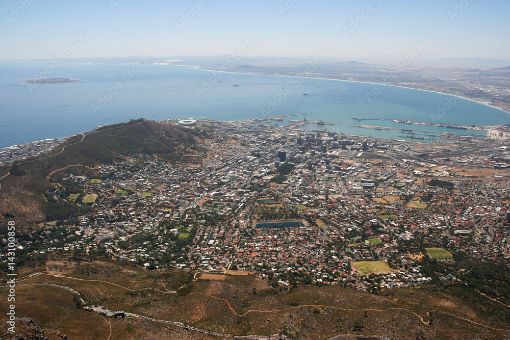 View from National Park Table Mountain, Cape Town, South Africa