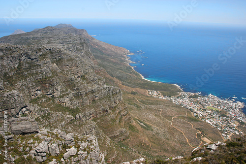 View from National Park Table Mountain, Cape Town, South Africa