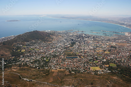 View from National Park Table Mountain, Cape Town, South Africa